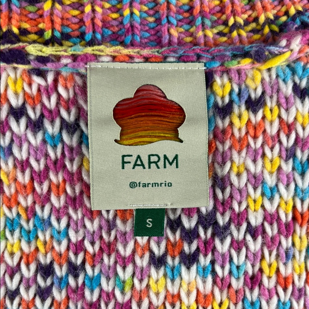 FARM Rio Multicolor Knit Cardigan - Picture 7 of 7
